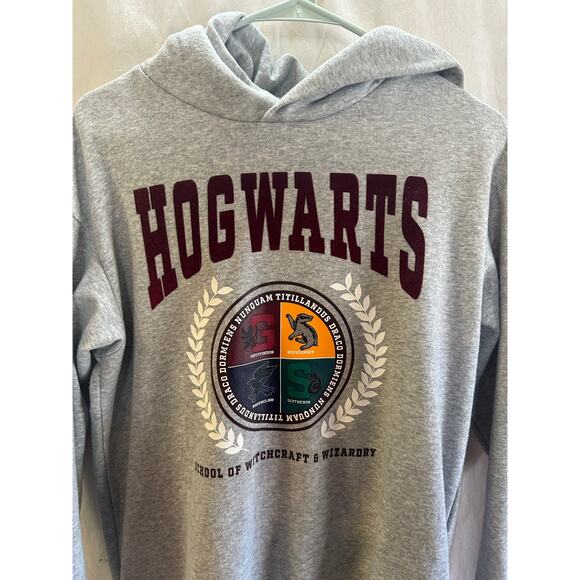 Harry Potter Hogwarts Crest Hoodie – Size 13–14Y (P2P 21.5”) - Picture 3 of 6